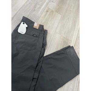 Prana Zion II Stretch Relaxed Fit Mens 32/34 Dark Iron  Gorpcore Pants NWT 2